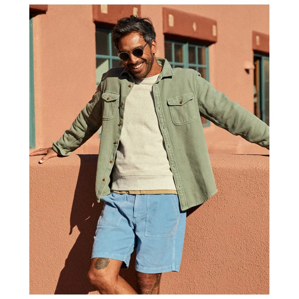 Shorts Outerknown ---Seventyseven Cord Utility Shorts Blue Wave