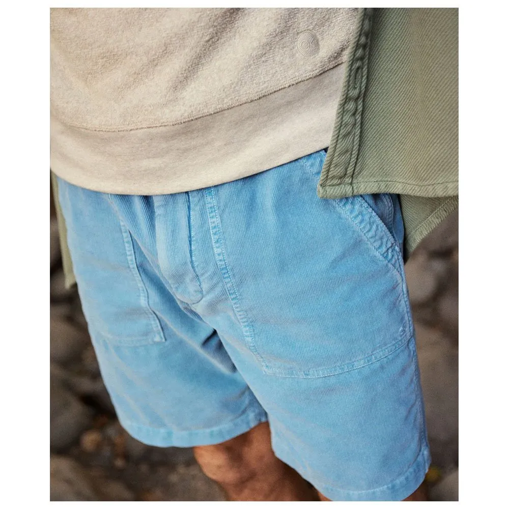 Shorts Outerknown ---Seventyseven Cord Utility Shorts Blue Wave